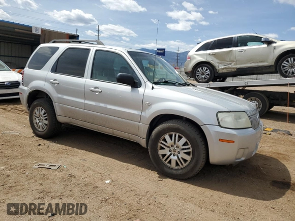 2007 Mercury Mariner Luxury z VIN 4M2YU91117KJ02032, wystawiony jako Copart lot #50418815 z przebiegiem 128 498 mil mil oraz Szkoda całkowita • Salvage title. Historia ofert i sprzedaży dostępna na DreamBid. Obrazek 4.