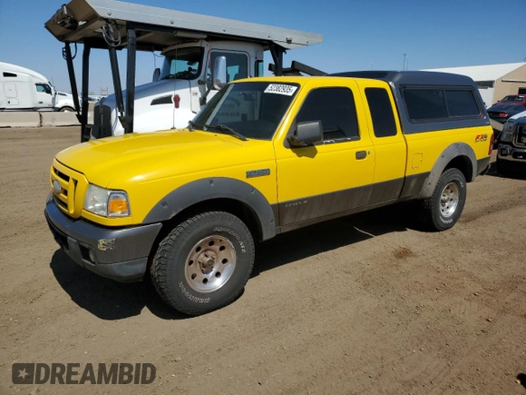 2006 Ford Ranger XLT with VIN 1FTZR45E76PA44120, listed as a Copart auction lot 52382935 with 167,038 mi miles and Salvage Title. Bid and sale history available at carsss.com. Image 1.