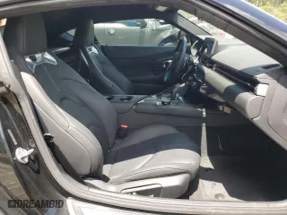 2021 Toyota GR Supra 3.0 with VIN WZ1DB0C04MW035703, listed as a Copart auction lot 61306374 with 46,176 mi miles and Salvage Title. Bid and sale history available at carsss.com. Image 10.