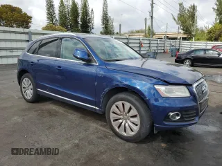 2013 Audi Q5 Hybrid Prestige with VIN WA1C8AFP5DA042187, listed as a Copart auction lot 43698115 with 197,161 mi miles and Clean title. Bid and sale history available at DreamBid. Image 4.