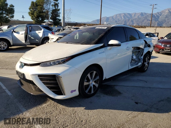 2019 Toyota Mirai with VIN JTDBVRBDXKA007291, listed as a Copart auction lot 83678074 with 40,997 mi miles and Salvage Title. Bid and sale history available at carsss.com. Image 1.