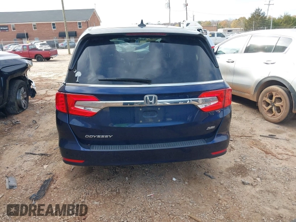 2019 Honda Odyssey EX-L with VIN 5FNRL6H72KB090503, listed as a IAAI auction lot 40958508 with 101,597 mi miles. Bid and sale history available at carsss.com. Image 17.