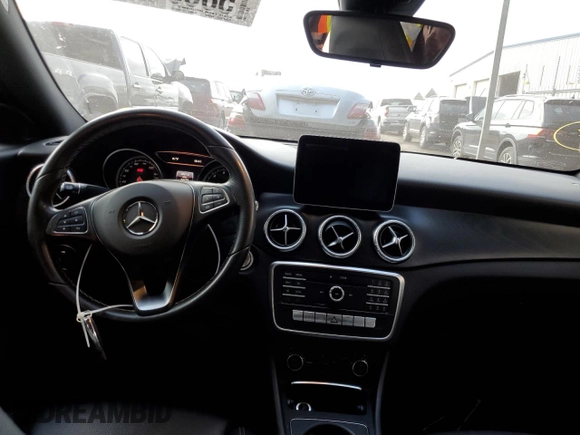 2018 Mercedes-Benz CLA with VIN WDDSJ4EB1JN515543, listed as a Copart auction lot 58636432 with 66,659 mi miles. Bid and sale history available at carsss.com. Image 9.