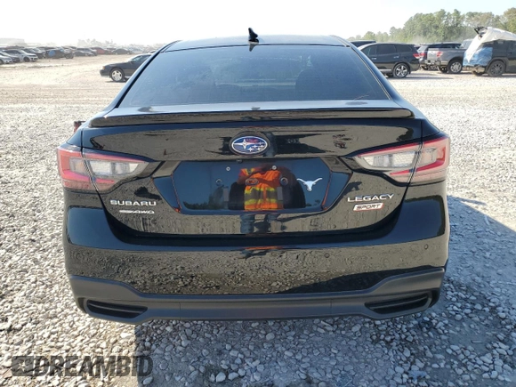 2022 Subaru Legacy Sport with VIN 4S3BWAH60N3011589, listed as a Copart auction lot 74334524 with 25,137 mi miles and Salvage Title. Bid and sale history available at carsss.com. Image 6.