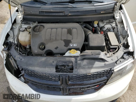 2017 Dodge Journey Crossroad Plus with VIN 3C4PDCGG9HT674069, listed as a Copart auction lot 51274105 with 106,250 mi miles and Salvage title. Bid and sale history available at DreamBid. Image 12.