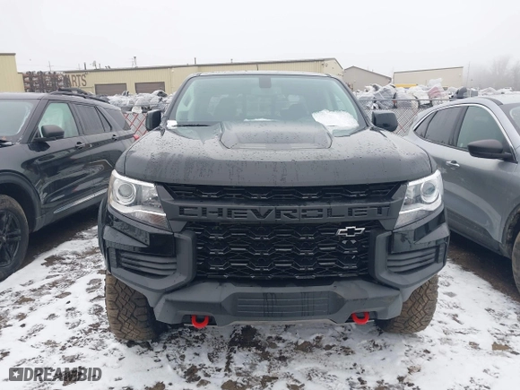 2021 Chevrolet Colorado 4WD ZR2 with VIN 1GCGTEEN8M1189858, listed as a IAAI auction lot 41470621 with 47,122 mi miles. Bid and sale history available at carsss.com. Image 12.