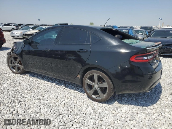2014 Dodge Dart GT with VIN 1C3CDFEBXED866761, listed as a Copart auction lot 76047754 with 113,311 mi miles and Salvage title. Bid and sale history available at DreamBid. Image 2.