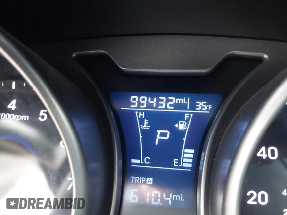 2017 Hyundai Veloster with VIN KMHTC6AD6HU310694, listed as a IAAI auction lot 41734446 with 99,432 mi miles. Bid and sale history available at carsss.com. Image 15.