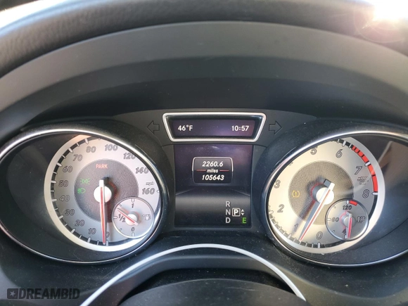 2015 Mercedes-Benz CLA-Class CLA 250 with VIN WDDSJ4GB4FN183957, listed as a Copart auction lot 82983064 with 105,643 mi miles and Salvage Title. Bid and sale history available at carsss.com. Image 9.