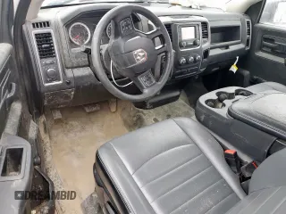 2023 Ram 1500 Tradesman with VIN 3C6JR6DG6PG671268, listed as a Copart auction lot 59573325 with 65,993 mi miles and Salvage title. Bid and sale history available at DreamBid. Image 8.