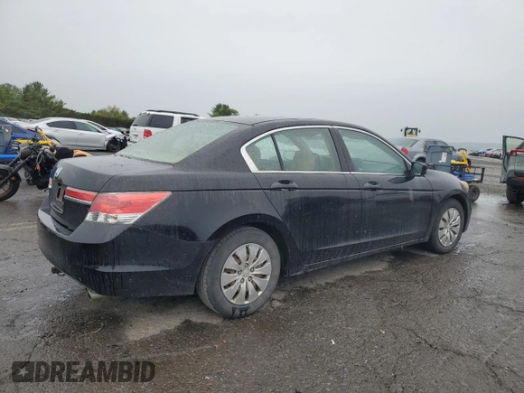 2011 Honda Accord LX with VIN 1HGCP2F34BA010390, listed as a Copart auction lot 57780445 with Not provided miles and Clean title. Bid and sale history available at DreamBid. Image 3.