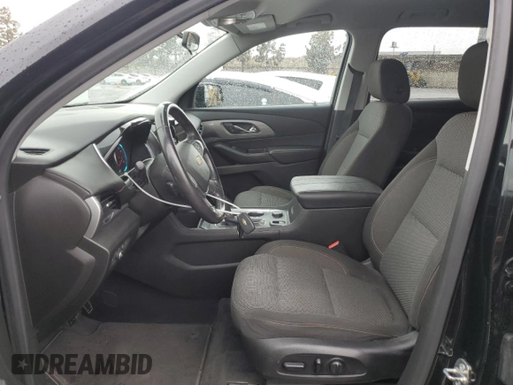2018 Chevrolet Traverse LT Cloth with VIN 1GNERGKW1JJ249464, listed as a Copart auction lot 55763815 with 107,766 mi miles and Clean Title. Bid and sale history available at carsss.com. Image 7.
