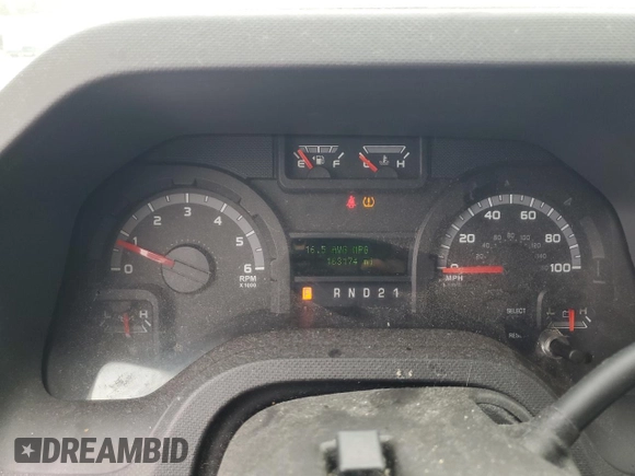2011 Ford Econoline Passenger XL with VIN 1FBNE3BL1BDA61390, listed as a Copart auction lot 85365364 with 163,174 mi miles and Salvage Title. Bid and sale history available at carsss.com. Image 9.