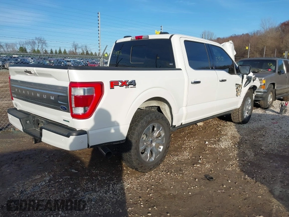 2021 Ford F-150 XL z VIN 1FTFW1E8XMFB96819, wystawiony jako IAAI lot #40954112 z przebiegiem 39 174 mil mil oraz . Historia ofert i sprzedaży dostępna na DreamBid. Obrazek 4.