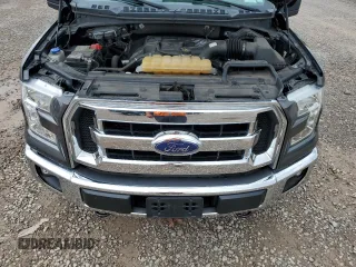 2017 Ford F-150 XL with VIN 1FTEX1EP0HFC32474, listed as a Copart auction lot 63428025 with 97,151 mi miles and Salvage title. Bid and sale history available at DreamBid. Image 11.