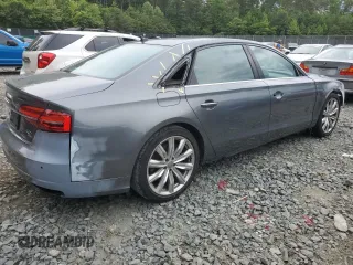 2016 Audi A8 L 4.0T Sport with VIN WAU43AFD0GN010739, listed as a Copart auction lot 63829554 with 201,213 mi miles and Salvage Title. Bid and sale history available at carsss.com. Image 3.
