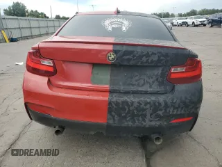 2016 BMW 2 Series M235i with VIN WBA1J7C50GV360056, listed as a Copart auction lot 64852295 with Not provided miles and Salvage title. Bid and sale history available at DreamBid. Image 6.