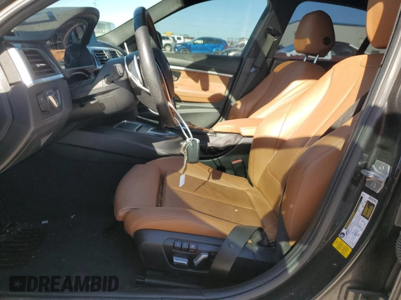 2017 BMW 3 Series 330i with VIN WBA8B9C31HK885586, listed as a Copart auction lot 87011734 with 140,714 mi miles and Salvage Title. Bid and sale history available at carsss.com. Image 7.