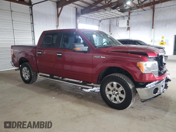 2013 Ford F-150 XL with VIN 1FTFW1EF5DFC48453, listed as a Copart auction lot 46939355 with 242,298 mi miles and Salvage Title. Bid and sale history available at carsss.com. Image 4.