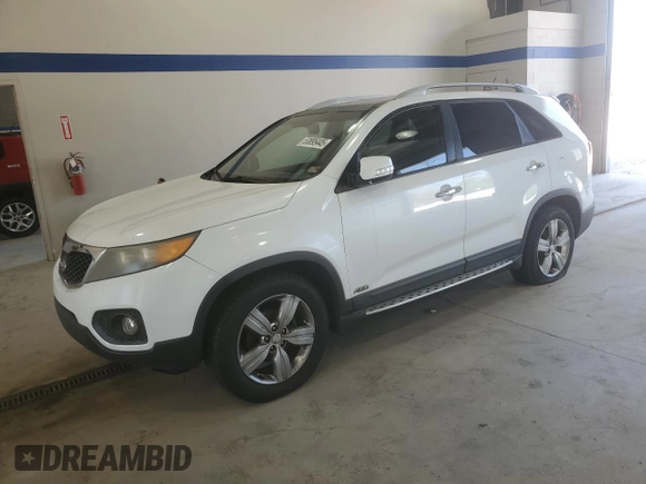2012 Kia Sorento EX with VIN 5XYKUDA23CG235172, listed as a Copart auction lot 53895445 with 271,078 mi miles and Clean Title. Bid and sale history available at carsss.com. Image 1.