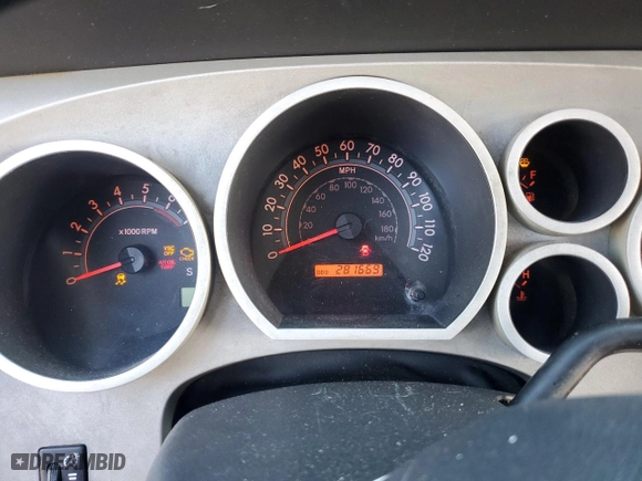 2007 Toyota Tundra SR5 with VIN 5TFRU54127X005410, listed as a Copart auction lot 87314924 with 281,669 mi miles and Salvage Title. Bid and sale history available at carsss.com. Image 9.