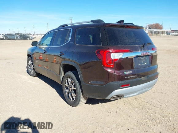 2021 GMC Acadia SLE with VIN 1GKKNKLS7MZ133735, listed as a IAAI auction lot 41065868 with 75,718 mi miles and . Bid and sale history available at DreamBid. Image 3.
