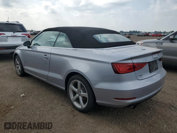 2015 Audi A3 with VIN WAU7FLFF1F1032028, listed as a Copart auction lot 66086475 with 108,326 mi miles and Clean title. Bid and sale history available at DreamBid. Image 2.