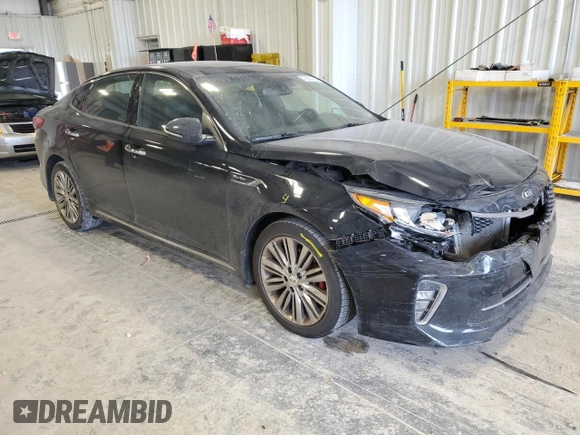 2018 Kia Optima SX with VIN 5XXGV4L24JG199414, listed as a Copart auction lot 42294745 with 65,698 mi miles and Salvage title. Bid and sale history available at DreamBid. Image 4.