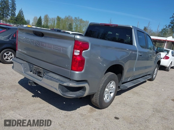 2024 Chevrolet Silverado 1500 LT with VIN 1GCPACED4RZ200574, listed as a IAAI auction lot 42031439 with 41,120 mi miles and . Bid and sale history available at DreamBid. Image 4.