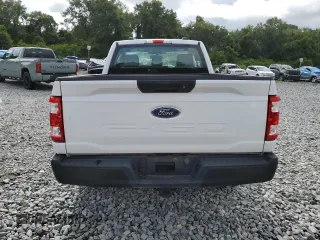 2022 Ford F-150 XL with VIN 1FTMF1CB1NKE65448, listed as a Copart auction lot 60610254 with 9,587 mi miles and Salvage Title. Bid and sale history available at carsss.com. Image 6.