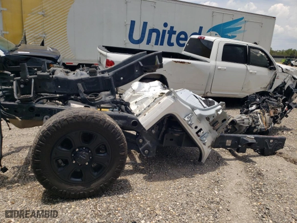 2022 Ram 2500 Laramie with VIN 3C6UR5FJ5NG252101, listed as a Copart auction lot 61708784 with 0 mi miles and Non Repairable. Bid and sale history available at carsss.com. Image 3.
