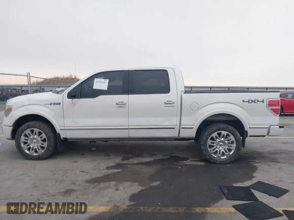 2013 Ford F-150 XL with VIN 1FTFW1EFXDFB59784, listed as a IAAI auction lot 41915547 with 102,365 mi miles. Bid and sale history available at carsss.com. Image 14.