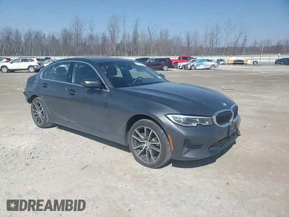 2021 BMW 3 Series 330i xDrive with VIN 3MW5R7J08M8C13628, listed as a Copart auction lot 48145365 with 48,457 mi miles and Salvage Title. Bid and sale history available at carsss.com. Image 14.
