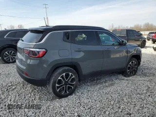 2023 Jeep Compass (RED) Edition with VIN 3C4NJDCN9PT558315, listed as a Copart auction lot 48219915 with 7,183 mi miles and Clean title. Bid and sale history available at DreamBid. Image 3.