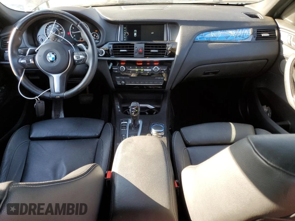 2017 BMW X4 M40i with VIN 5UXXW7C57H0U25965, listed as a Copart auction lot 72104593 with 75,325 mi miles. Bid and sale history available at carsss.com. Image 8.