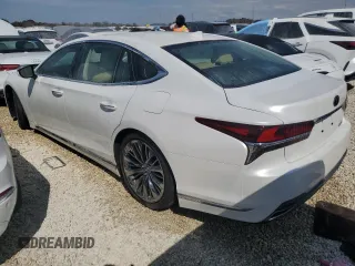 2019 Lexus LS with VIN JTHB51FF8K5009061, listed as a Copart auction lot 75710244 with 0 mi miles and Non Repairable. Bid and sale history available at carsss.com. Image 2.