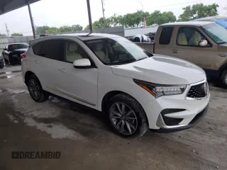 2021 Acura RDX Technology with VIN 5J8TC1H50ML023309, listed as a Copart auction lot 59210935 with 14,144 mi miles and Salvage title. Bid and sale history available at DreamBid. Image 4.