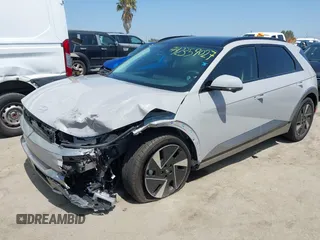 2025 Hyundai Ioniq 5 z VIN 7YAKR4DA0SY007083, wystawiony jako IAAI lot #42359027 z przebiegiem 4 122 mil mil oraz . Historia ofert i sprzedaży dostępna na DreamBid. Obrazek 17.