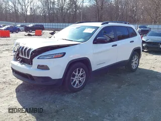 2016 Jeep Cherokee Sport with VIN 1C4PJLAS5GW207990, listed as a IAAI auction lot 41230521 with 253,524 mi miles and . Bid and sale history available at DreamBid. Image 17.