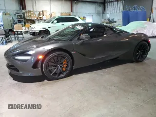 2021 McLaren 720S z VIN SBM14FCA4MW006331, wystawiony jako Copart lot #85341394 z przebiegiem 4552 mil mil oraz Szkody całkowita. Historia ofert i sprzedaży dostępna na DreamBid. Obrazek 1.