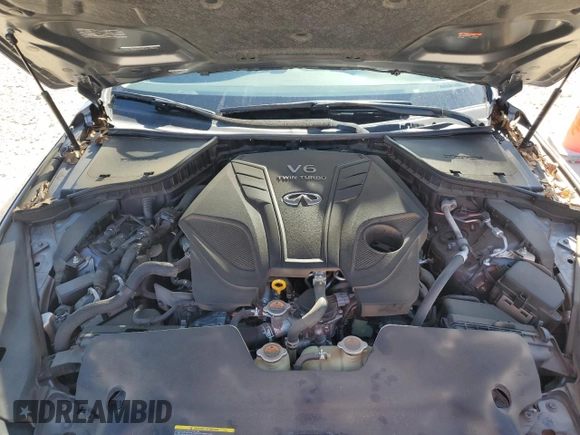 2021 Infiniti Q50 Luxe with VIN JN1EV7BP5MM702973, listed as a Copart auction lot 53355165 with 54,114 mi miles and Clean title. Bid and sale history available at DreamBid. Image 11.