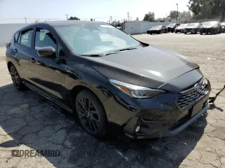 2024 Subaru Impreza RS with VIN JF1GUHHC2R8271484, listed as a Copart auction lot 72815504 with 3,862 mi miles and Salvage Title. Bid and sale history available at carsss.com. Image 4.
