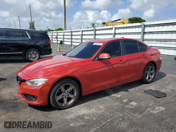 2013 BMW 3 Series 328i xDrive with VIN WBA3B3C5XDJ810958, listed as a Copart auction lot 60620005 with 143,589 mi miles and Salvage title. Bid and sale history available at DreamBid. Image 1.