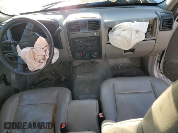 2005 GMC Canyon SLE Z85 with VIN 1GTCS196458250905, listed as a Copart auction lot 42611005 with 0 mi miles and Salvage Title. Bid and sale history available at carsss.com. Image 8.