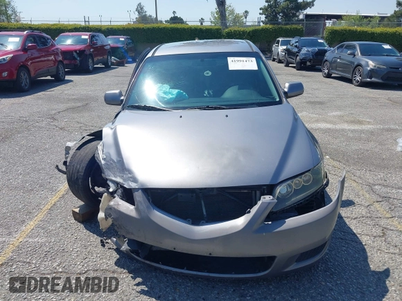 2008 Mazda 6 i Sport VE with VIN 1YVHP80C085M25427, listed as a IAAI auction lot 41991473 with 185,192 mi miles. Bid and sale history available at carsss.com. Image 12.