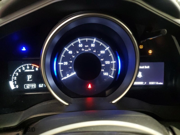 2020 Honda Fit EX with VIN 3HGGK5H87LM730507, listed as a Copart auction lot 47263445 with 38,116 mi miles and Salvage Title. Bid and sale history available at carsss.com. Image 9.