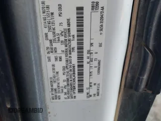 2020 Ford Transit Cargo with VIN 1FTBR1C85LKB00061, listed as a Copart auction lot 41419014 with 72,452 mi miles and . Bid and sale history available at DreamBid. Image 12.