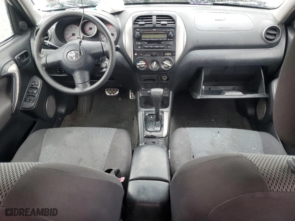 2005 Toyota RAV4 with VIN JTEGD20V950077088, listed as a Copart auction lot 52145325 with 0 mi miles and Salvage Title. Bid and sale history available at carsss.com. Image 8.