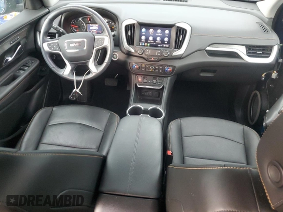 2020 GMC Terrain SLT z VIN 3GKALPEX5LL157089, wystawiony jako Copart lot #62841125 z przebiegiem 54 634 mil mil oraz Czysty tytuł • Clean title. Historia ofert i sprzedaży dostępna na DreamBid. Obrazek 8.