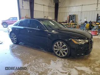 2015 Audi A6 3.0T Prestige with VIN WAUHGAFC4FN016846, listed as a Copart auction lot 46634795 with 121,347 mi miles and Clean Title. Bid and sale history available at carsss.com. Image 4.